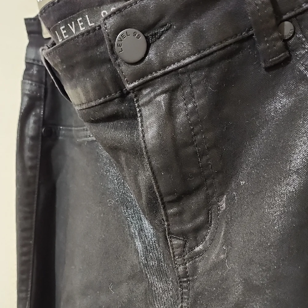 Level 99 Black Skinny Jeans Full-Length - Picture 5 of 12